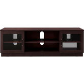 70" TV Stand Contemporary Media Cabinet w/ Center Speaker Opening in Wenge