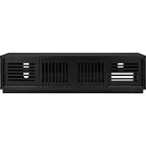 Oliver 82" Media Console in Ebony Oak Finish Wood