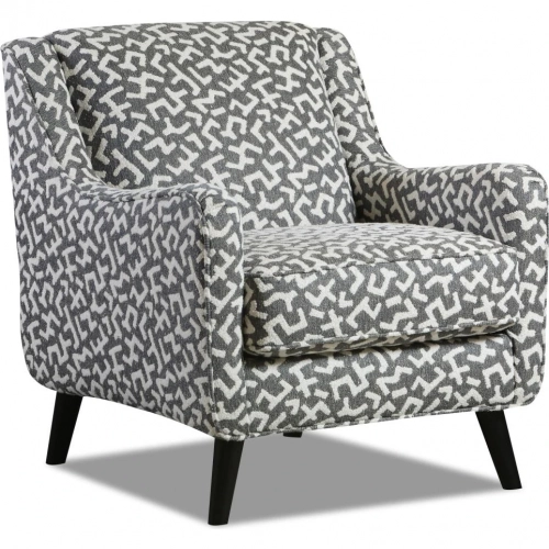 Accent Chair in Downunder Denim Multicolor Fabric