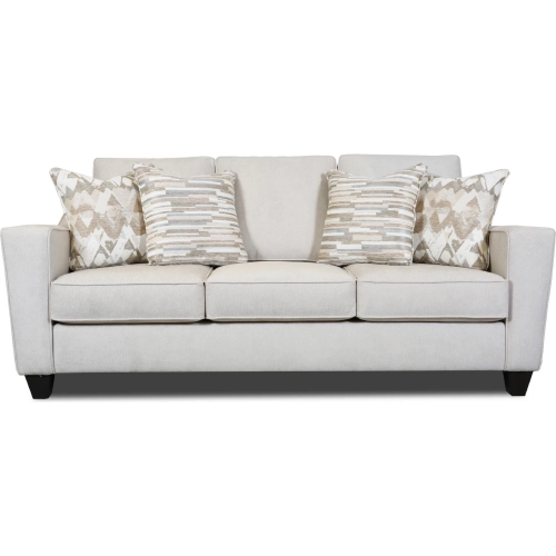 Queen Sleeper Sofa in Amos Sand Fabric
