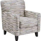 Accent Chair in Rocker Sand Multicolor Fabric