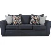 Queen Sleeper Sofa in Amos Dusk Grey Fabric