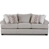 Sofa in Nolte Pebble Taupe Fabric