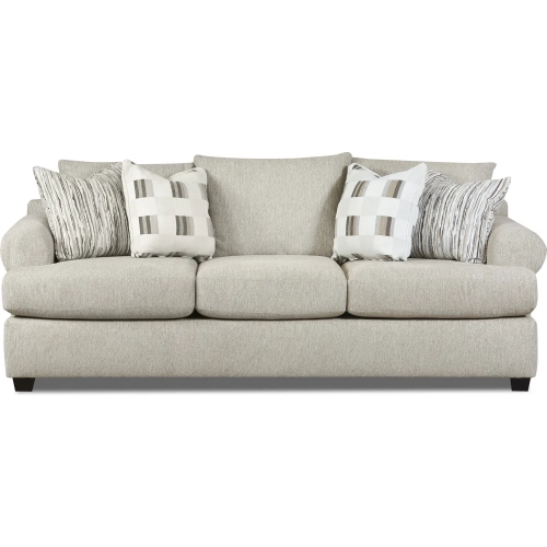 Sofa in Premier Taupe Neutral Performance Fabric