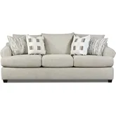 Sofa in Premier Taupe Neutral Performance Fabric