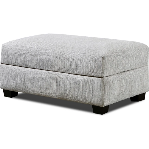 Storage Ottoman in Premier Taupe Neutral Fabric