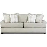 Sofa in Kittery Dove Beige Neutral Fabric