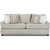 Sofa in Nolte Pebble Neutral Fabric