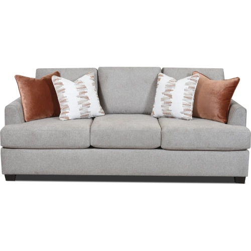 Sofa in Maclean Taupe Neutral Fabric