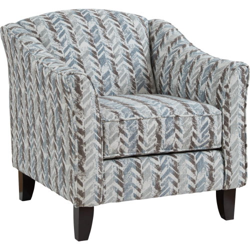 Accent Chair in Mercedes Shore Multicolor Fabric