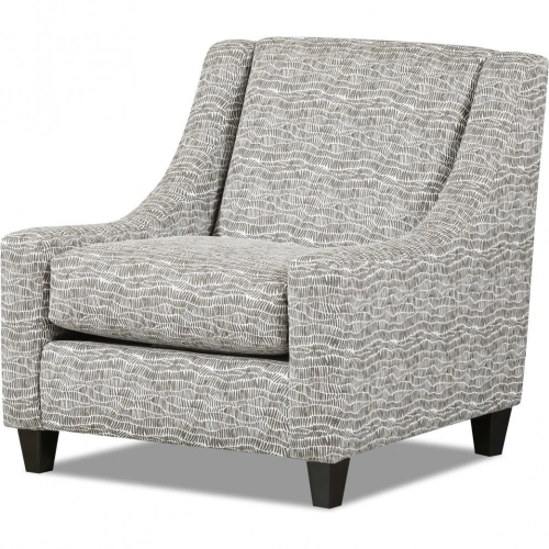 Accent Chair in Luigi Oyster Multicolor Fabric