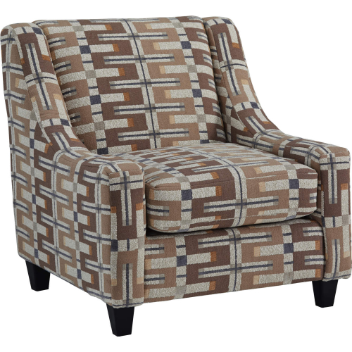 Accent Chair in Jango Fossil Multicolor Fabric