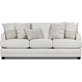 Sofa in Hobnob Cotton Off White Performance Fabric