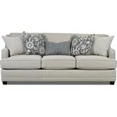 Sofa in Prelude Feather Tan Brown Fabric