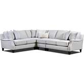 Sectional Sofa in Limelight Mineral Multicolor Fabric