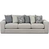 Sofa in Prelude Feather Tan Brown Fabric