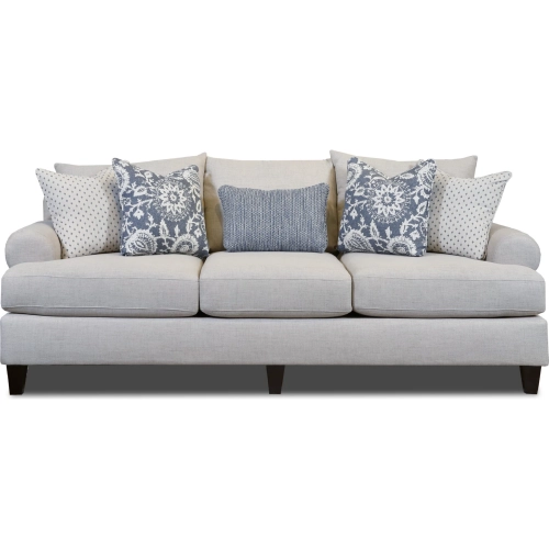 Sofa in Prelude Feather Tan Fabric