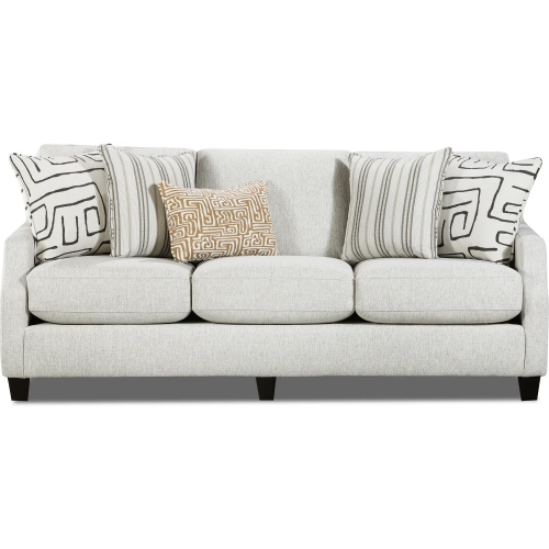 Sofa in Durango Pewter Neutral Performance Fabric