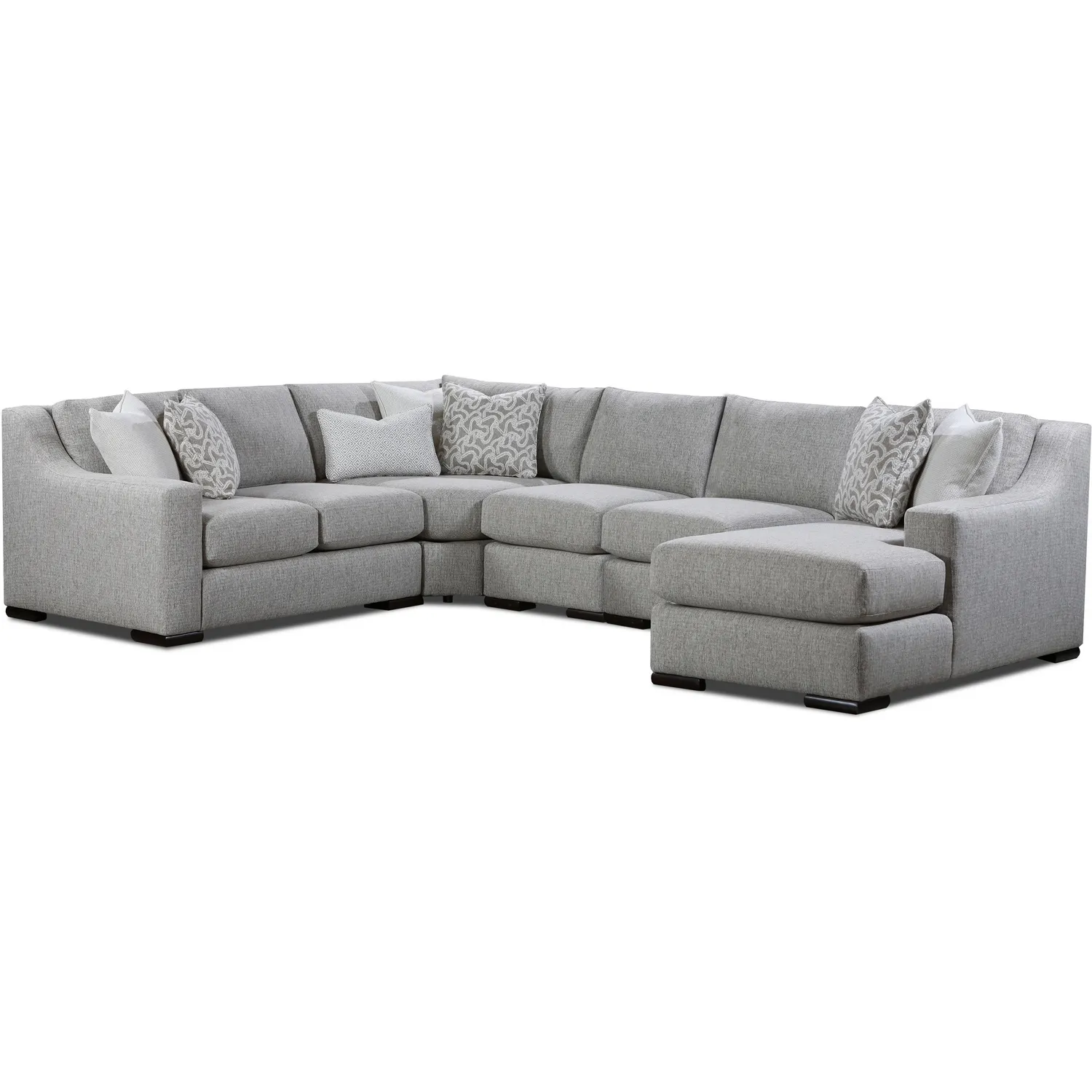 Southern Furniture 7009 21L-16KP-2x19-26R Durango Moose Sectional