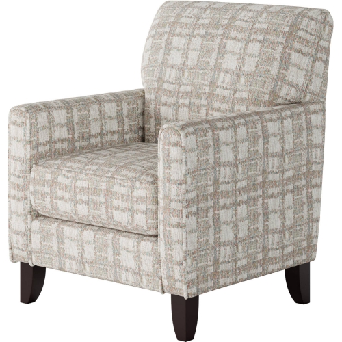 Accent Chair in Greenwich Pastel Cream Fabric