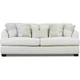 Sofa in Hobnob Cotton Off White Performance Fabric
