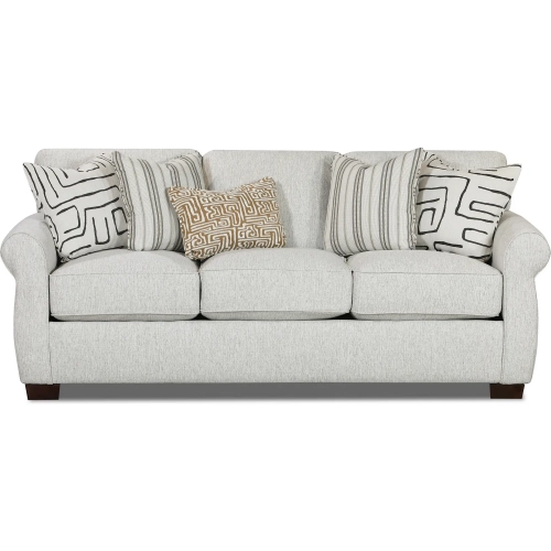Sofa in Durango Pewter Neutral Performance Fabric