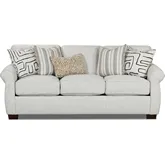 Sofa in Durango Pewter Neutral Performance Fabric