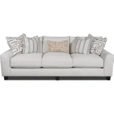 Sofa in Durango Pewter Off White Fabric