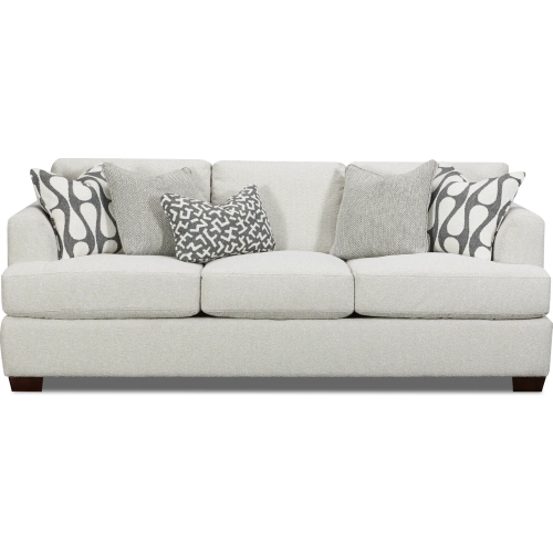 Sofa in Contour Natural Off White Fabric
