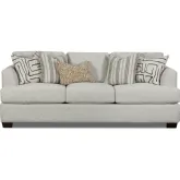 Sofa in Durango Pewter Off White Fabric