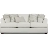 Sofa in Hobnob Cotton Cream Fabric