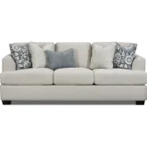 Sofa in Prelude Feather Tan Fabric