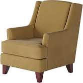 Accent Chair in Bella Harvest Gold Fabric