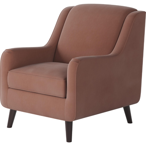 Accent Chair in Bella Rosewood Fabric