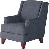 Accent Chair in Sugarshack Navy Blue Fabric