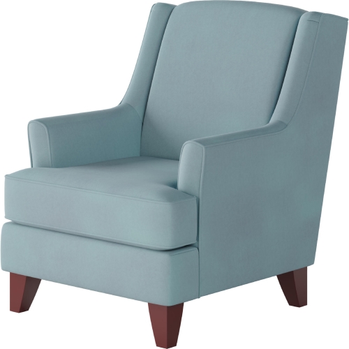 Accent Chair in Bella Skylight Blue Fabric