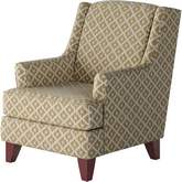 Accent Chair in Owen Straw Multicolor Fabric