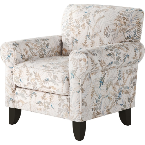 Accent Chair in Fetty Citrus Multicolor Fabric