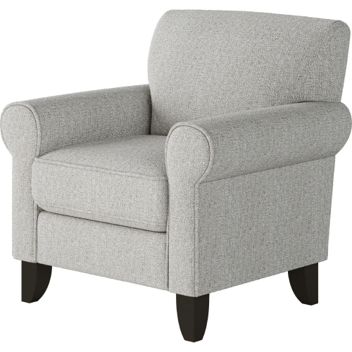 Accent Chair in Sugarshack Metal Gray Fabric