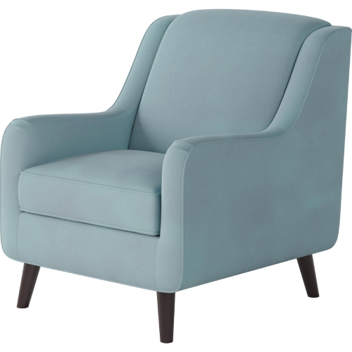 Accent Chair in Bella Skylight Blue Fabric