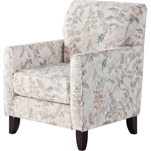Accent Chair in Fetty Citrus Multicolor Fabric