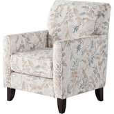 Accent Chair in Fetty Citrus Multicolor Fabric