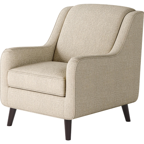 Accent Chair in Sugarshack Oatmeal Fabric