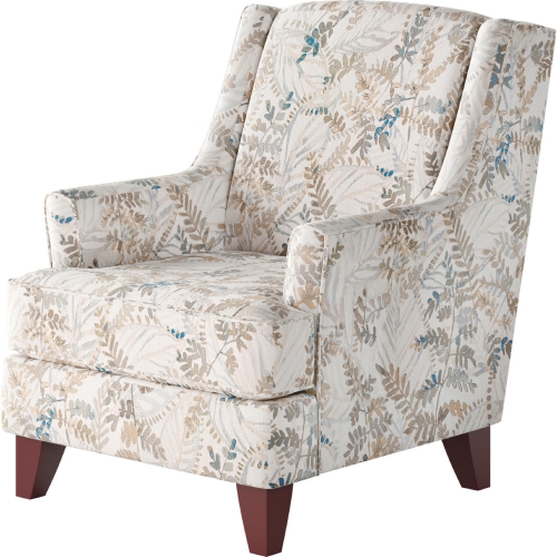 Accent Chair in Fetty Citrus Multicolor Fabric