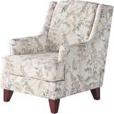 Accent Chair in Fetty Citrus Multicolor Fabric