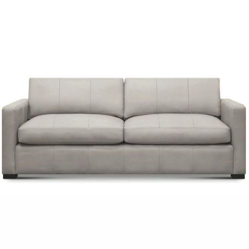 Tucson Loveseat Shown in Portofino Steam Neutral Top Grain Leather