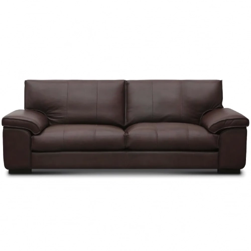 Anthony Sofa Shown in Boca Bramble Top Grain Leather