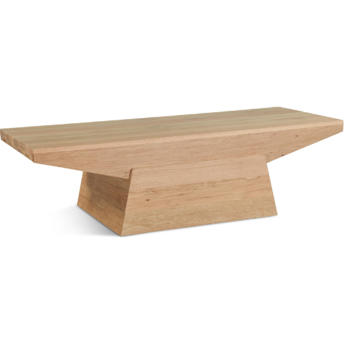 Incus 58" Coffee Table in Natural Oak