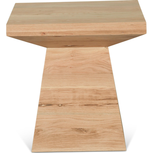 Incus 24" Side Table in Natural Oak