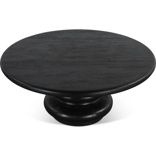 Bakio 36" Coffee Table in Black Mango Wood